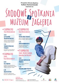 plakat z programem warsztatów