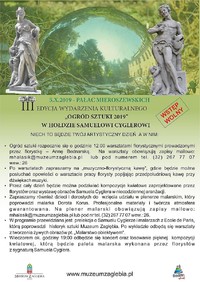 Ogród sztuki- zapowiedź