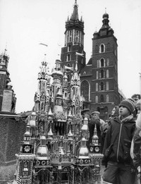 fot. ze zbiorów Działu Fotografii Muzeum Zagłębia, autor nieznany, Kraków 1982 r.
