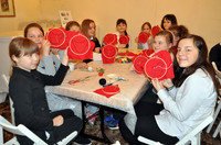 uczestnicy podczas zajęć