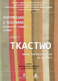 plakat z informacjami