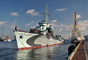 niszczyciel ORP „Błyskawica”- zdjęcie