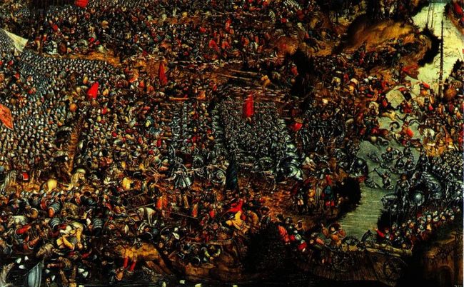 obraz bitwy pod Orszą