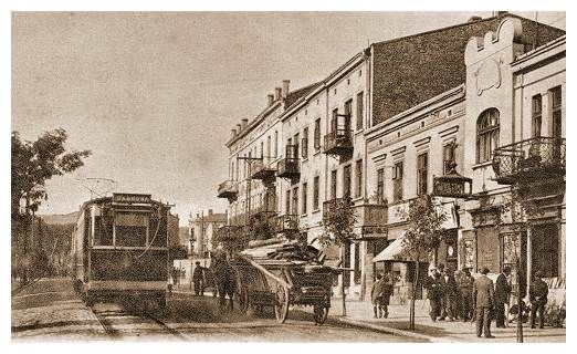 Tranwaj na ul. Małachowskiego w Będzinie